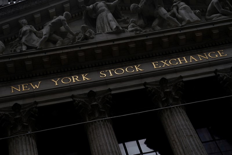FILE PHOTO: The New York Stock Exchange (NYSE) is pictured in New York City