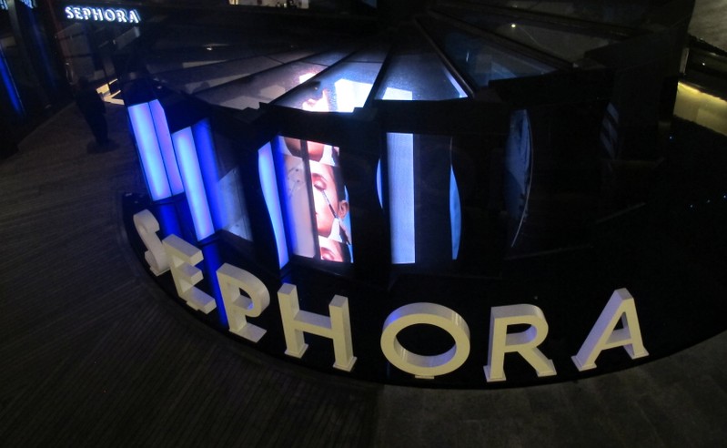 Sephora store is seen at a commercial center in Mexico City