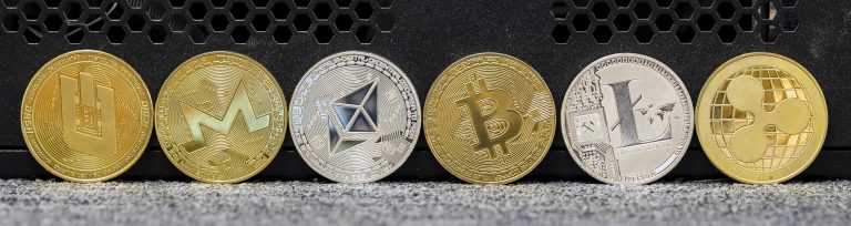 Cryptocurrencies tumble, with bitcoin falling 10% and ether down 12%