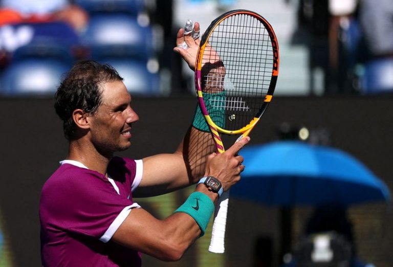 Tennis-Nadal excited by Shapovalov clash in Australian Open quarters
