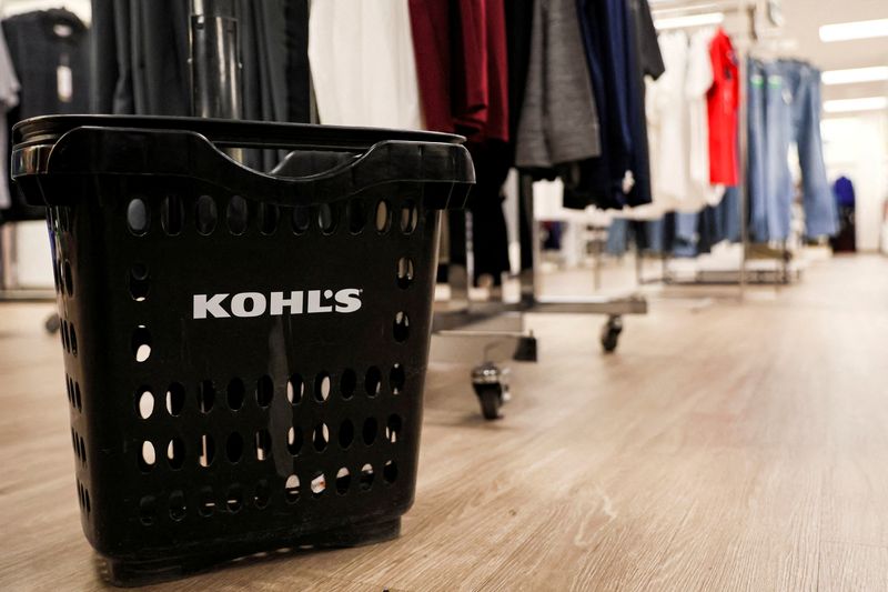 FILE PHOTO: A Kohl’s department store in New York, U.S.