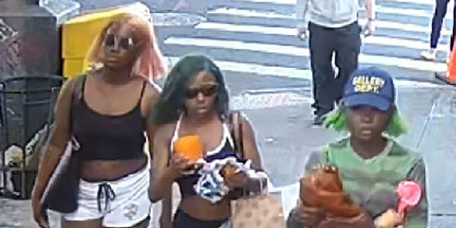NYPD Hate Crimes Task Force said two of the three suspects sought in an "anti-White assault" have been apprehended. 