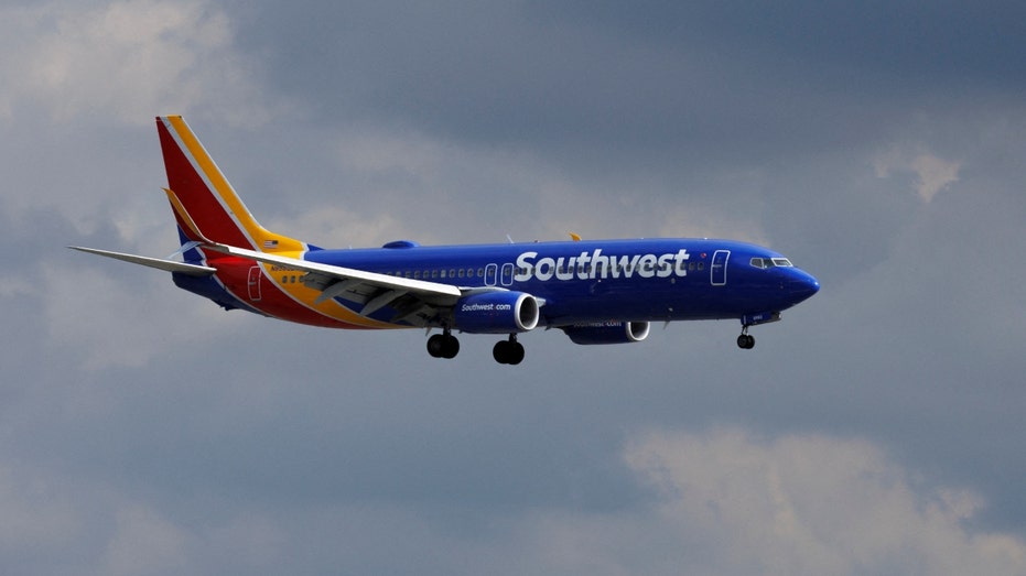 Southwest Airlines commercial aircraft