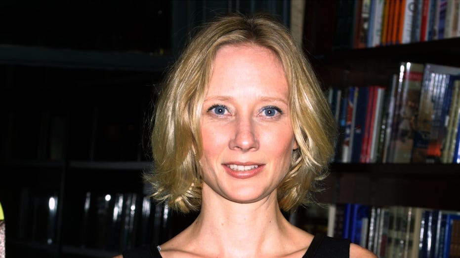 Anne Heche with "Call Me Crazy" novel