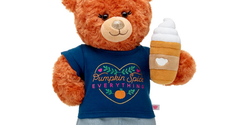 Build-A-Bear Workshop pumpkin spice bear