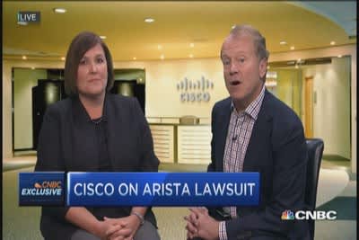 Cisco sued Arista to protect innovation: CEO