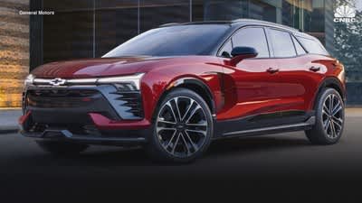 GM reveals electric 2024 Chevrolet Blazer EV