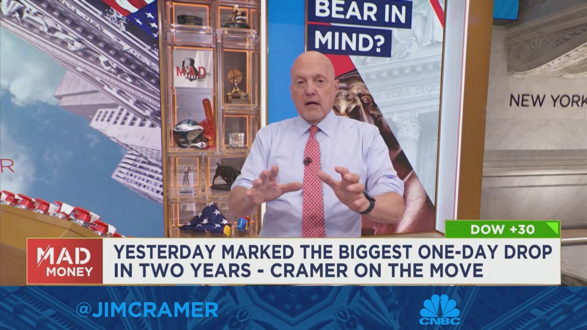 Watch Jim Cramer give his thoughts on the silent bear markets
