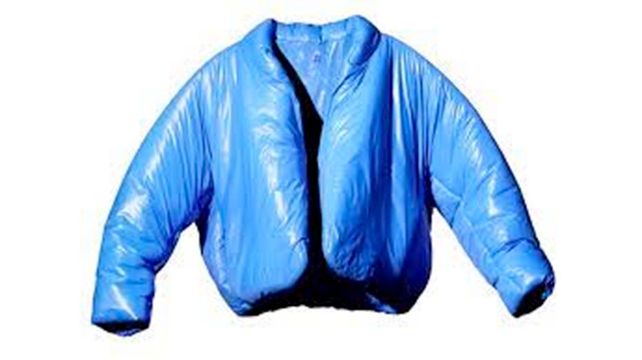 Yeezy Gap Blue puffer jacket
