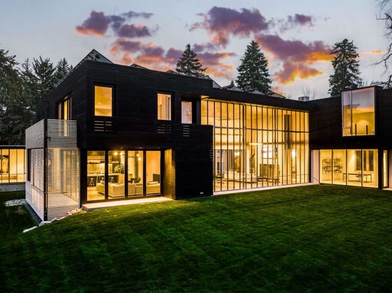 Denver’s most expensive home lists for $28.9 million and features a stunning charred wood treatment