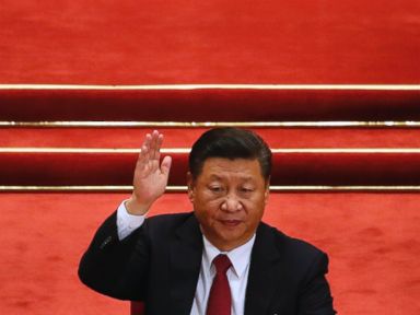 China’s Xi given 2nd 5-year term as Communist Party leader