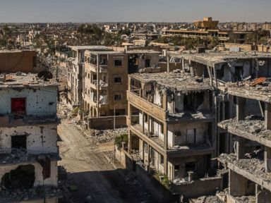 Drone footage captures apocalyptic aftermath of ISIS in Raqqa
