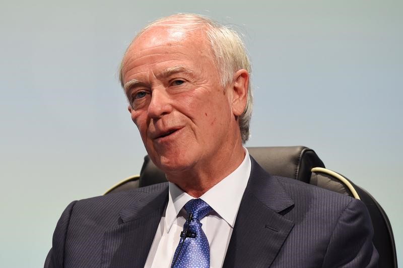 Sir Tim Clark, President of Emirates Airlines speaks at the 2016 International Air Transport Association (IATA) Annual General Meeting (AGM) and World Air Transport Summit in Dublin