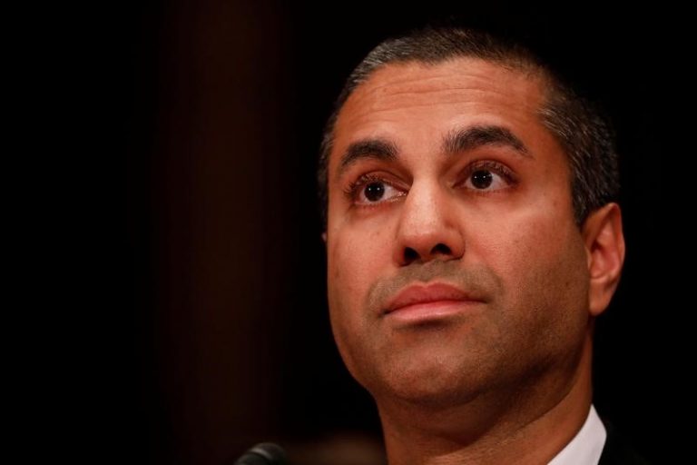 FCC head silent on Trump comment about pulling broadcast licenses
