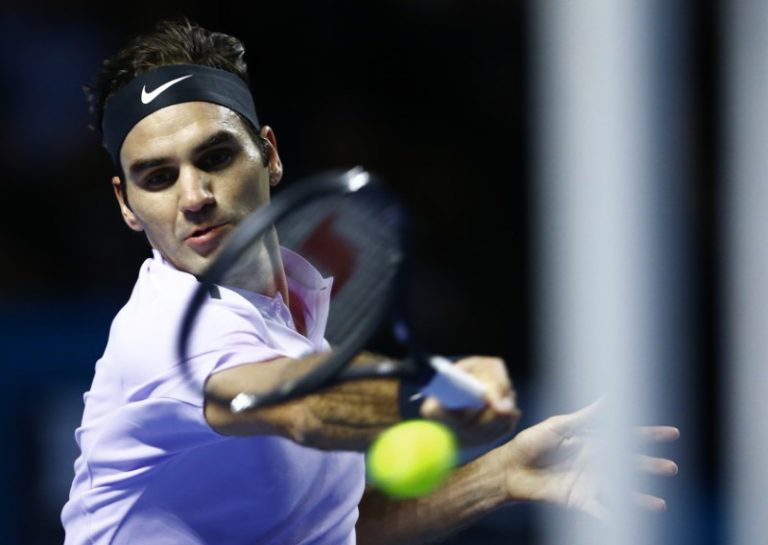 Federer not hanging around as he races through in Basel