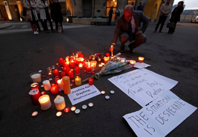 Maltese prime minister promises reward to uncover journalist killer
