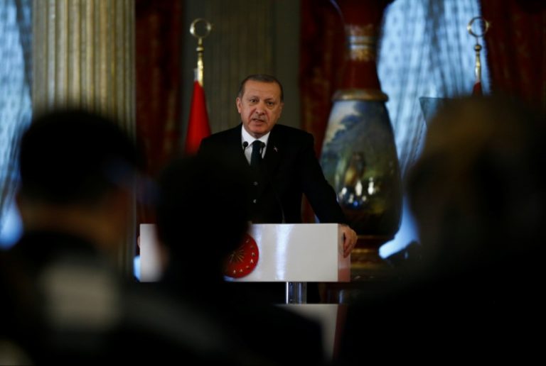 Ramping up rhetoric, Turkey’s Erdogan chastises U.S. over democracy