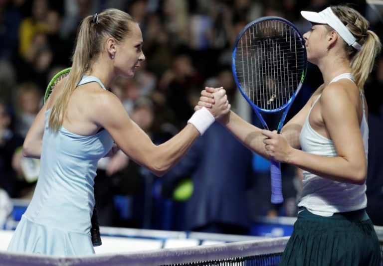 Sharapova out, Gavrilova through to second round of Kremlin Cup