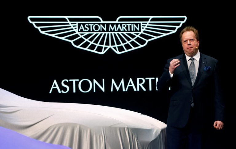 Sports car maker Aston Martin counts on an SUV to drive its future