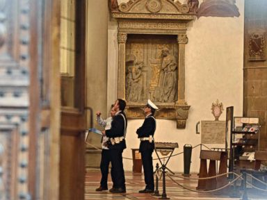 Tourist reportedly killed in famous Italian church after piece of ceiling fell