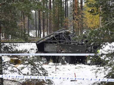 Train slams into Finnish military truck at crossing; 4 dead