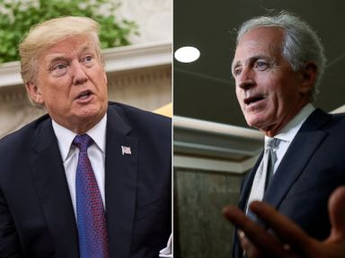 Trump and Corker escalate their feud