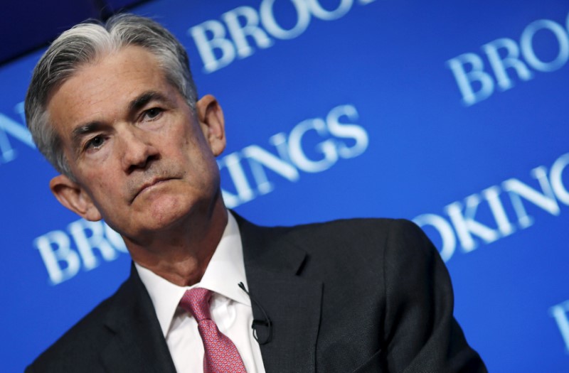 FILE PHOTO: Federal Reserve Governor Jerome Powell attends a conference at the Brookings Institution in Washington