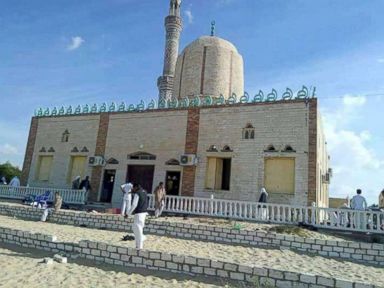 At least 200 killed in blast, shooting at Egypt mosque