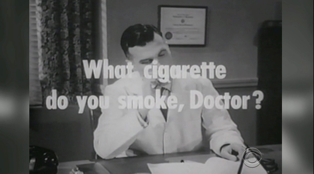 Big Tobacco advertising on TV by court order