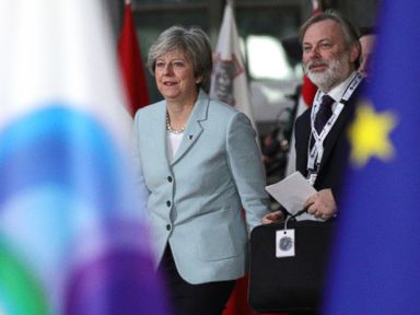 Britain’s May steps up efforts to broaden Brexit talks