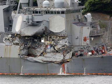 Crew errors to blame for deadly Navy collisions, report says