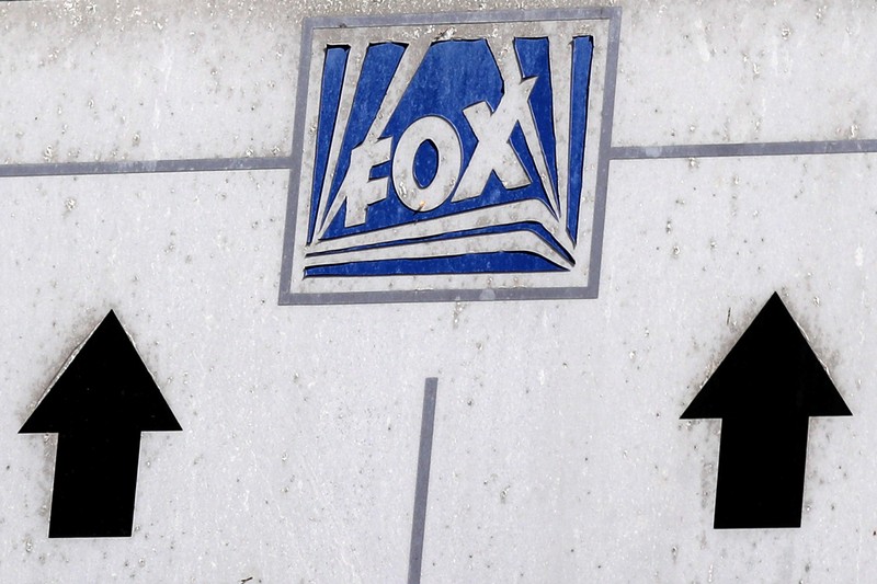 The Twenty-First Century Fox Studios logo is seen in Los Angeles