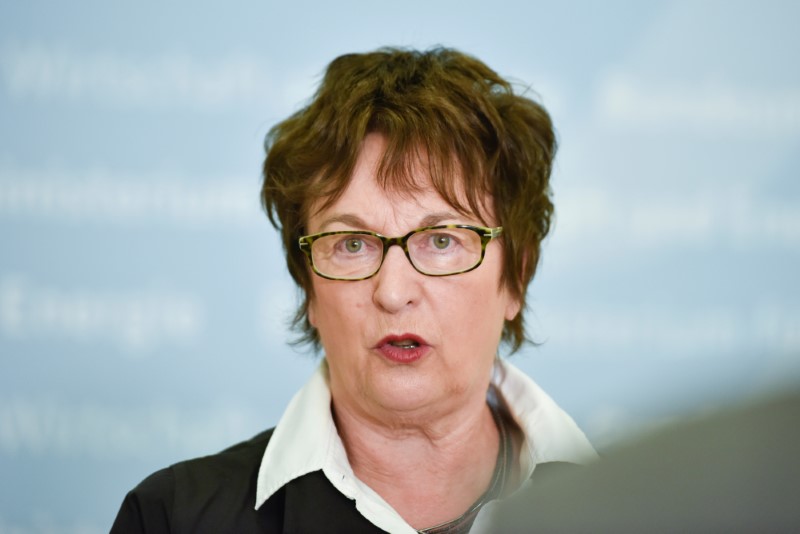 FILE PHOTO: Interview with German Minister for Economic Affairs and Energy, Brigitte Zypries