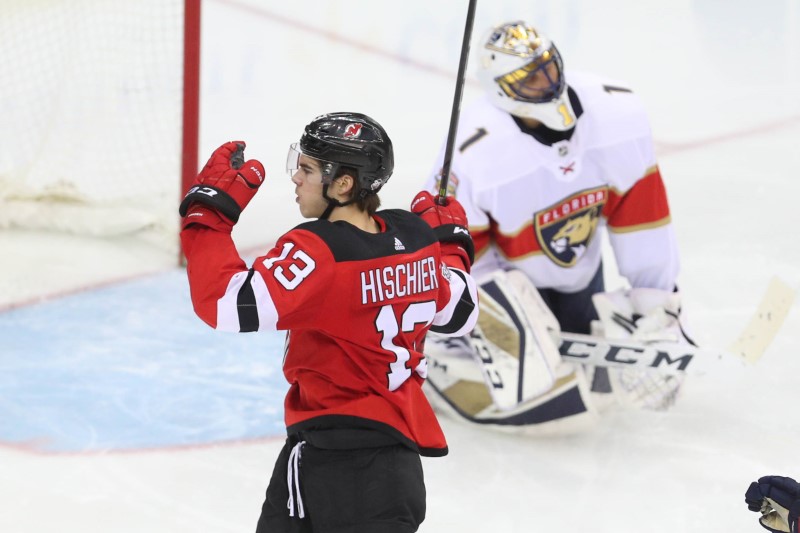 NHL: Florida Panthers at New Jersey Devils