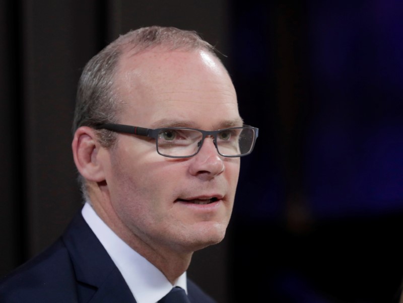 FILE PHOTO: Ireland's Minister of Foreign Affairs Coveney attends informal meeting of European Union Ministers of Foreign Affairs in Tallinn