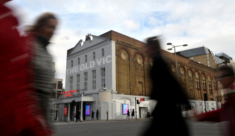 The Old Vic Theatre is seen in London