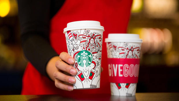 Starbucks’ new Christmas cup is a color-your-own