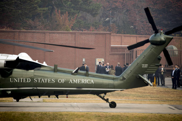 Surprise Trump DMZ visit scrapped due to poor weather