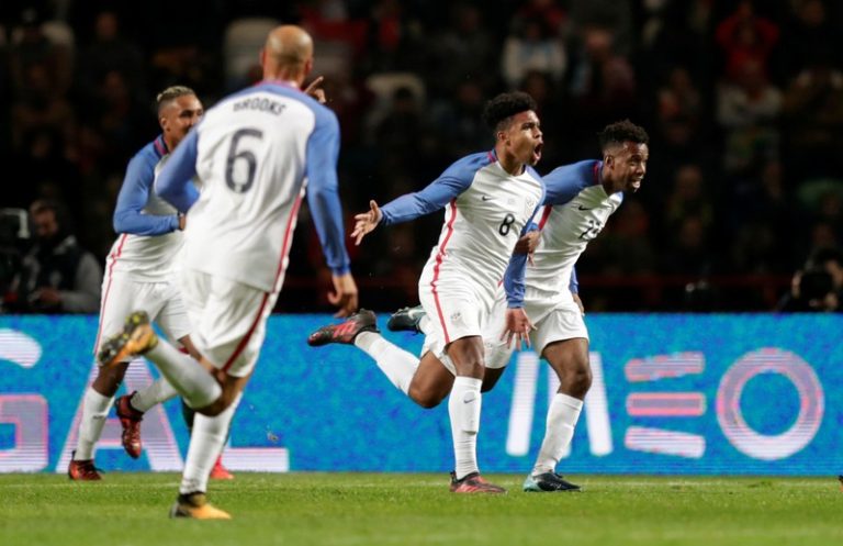 Teenager McKennie scores debut goal as U.S. hold Portugal