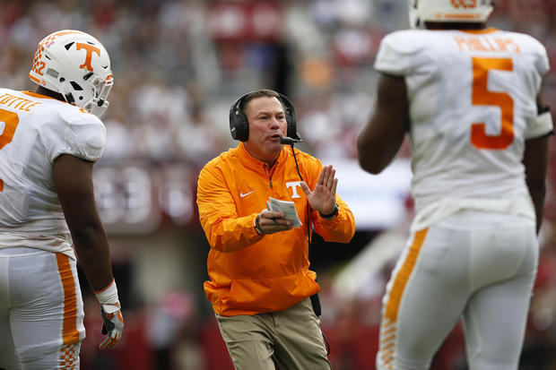 Tennessee fires football coach