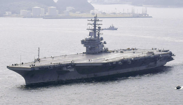 U.S. Navy aircraft with 11 on board crashes into ocean off Okinawa