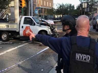 WATCH: 8 dead in NYC after man mows down pedestrians, cyclists with truck