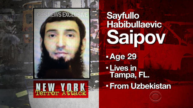Who is NYC attack suspect Sayfullo Habibullaevic Saipov?