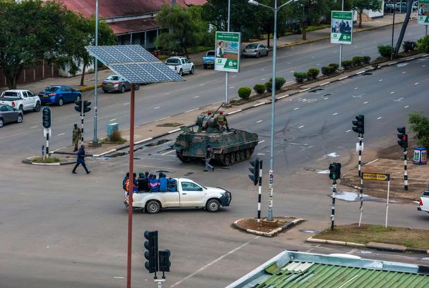 With Mugabe in custody, Zimbabwe’s military denies coup