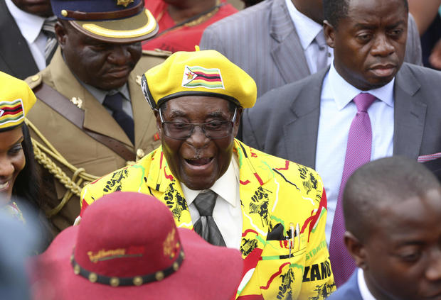 Zimbabwe army says Robert Mugabe is “safe and sound” amid reports of explosions in capital