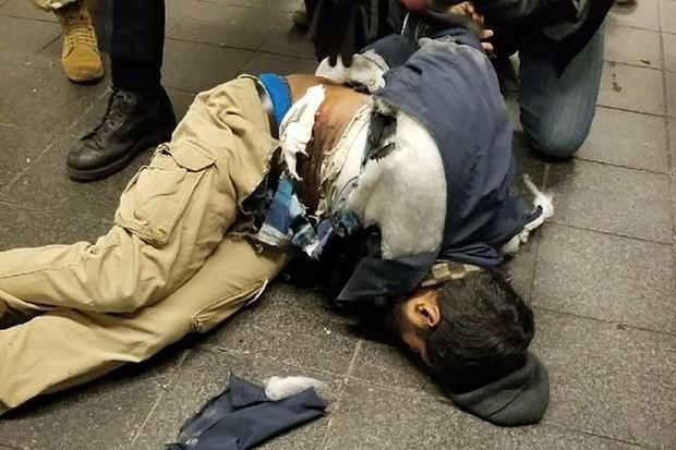 Explosion rocks NYC commuter hub in attempted terror attack