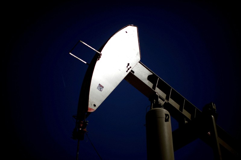 FILE PHOTO: A pumpjack brings oil to the surface in the Monterey Shale