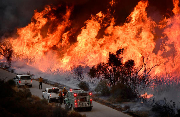 Raging California wildfire triggers new evacuation orders