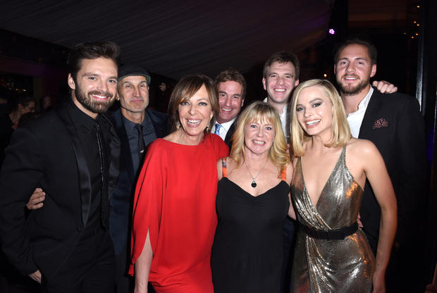 Tonya Harding and Margot Robbie hit the red carpet