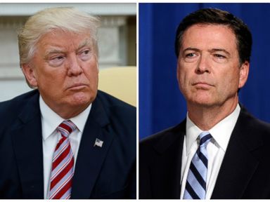 Trump’s Clinton tweets cut against Comey firing explanation